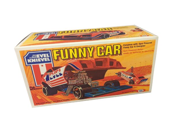 Ideal Toys Evel Knievel Funny Car Reproduction Box Ideal Toys Evel Knievel Funny Car Reproduction Box