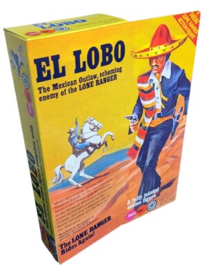 Marx Toys El Lobo Figure Repro Box Marx Toys El Lobo Figure Repro Box