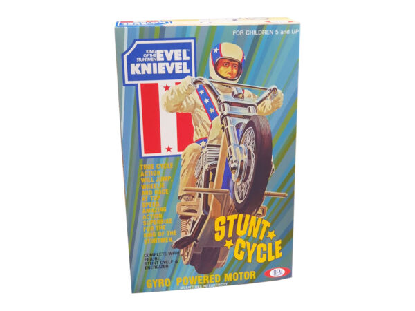 Ideal Toys Evel Knievel Stunt Cycle Reproduction Box