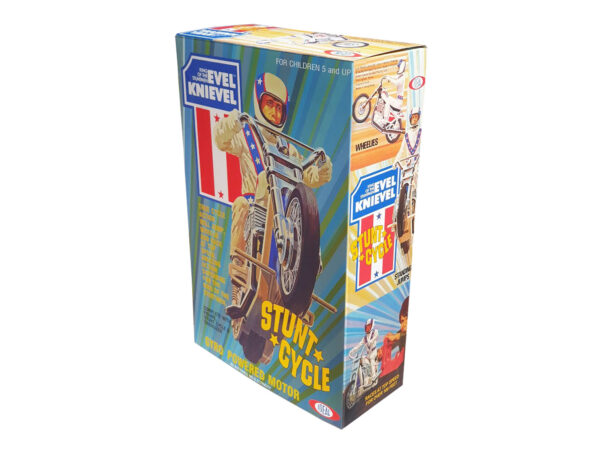 Ideal Toys Evel Knievel Stunt Cycle Reproduction Box