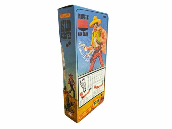 Matchbox Fighting Furies Kid Cortez Figure Repro Box
