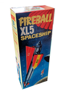 Quercetti Fireball XL5 Spaceship Repro Box Quercetti Fireball XL5 Spaceship Repro Box
