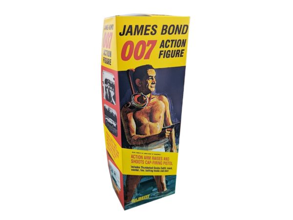 Gilbert Toys James Bond Scuba Diver 12 inch Figure Repro Box
