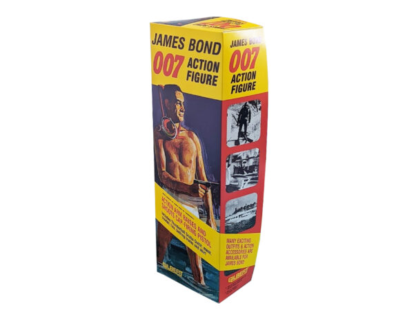 Gilbert Toys James Bond Scuba Diver 12 inch Figure Repro Box