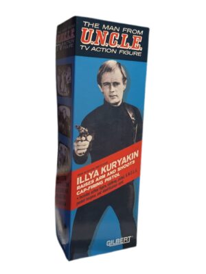 Gilbert Toys Man From U.N.C.L.E Illya Kuryakin 12″ Figure Repro Box Gilbert Toys Man From U.N.C.L.E Illya Kuryakin 12" Figure Repro Box
