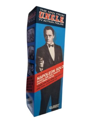 Gilbert Toys Man From U.N.C.L.E Napoleon Solo 12″ Figure Repro Box Gilbert Toys Man From U.N.C.L.E Napoleon Solo 12" Figure Repro Box