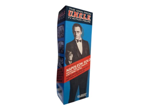 Gilbert Toys Man From U.N.C.L.E Napoleon Solo 12″ Figure Repro Box Gilbert Toys Man From U.N.C.L.E Napoleon Solo 12" Figure Repro Box