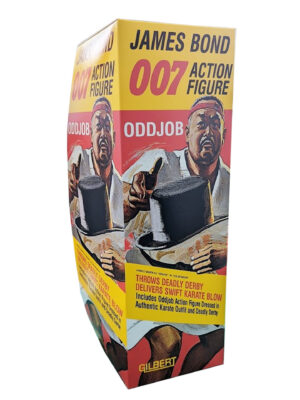 Gilbert Toys James Bond OddJob Karate Suit Figure Repro Box Gilbert Toys James Bond OddJob Karate Suit Figure Repro Box