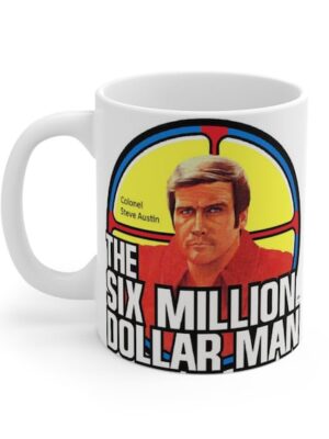 The Six Million Dollar Man Kenner Toys 11oz Gift Mug The Six Million Dollar Man Kenner Toys 11oz Gift Mug