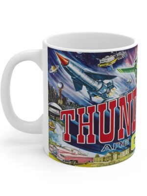 Thunderbirds Are Go Original Film poster 11oz Gift Mug Thunderbirds Are Go Original Film poster 11oz Gift Mug