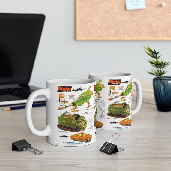 UFO TV Series Dinky Trio Shado mobile… Dinky Interceptor… Dinky Strakers Car Gift Mug UFO TV Series Dinky Trio Shado mobile... Dinky Interceptor... Dinky Strakers Car Gift Mug