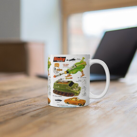 UFO TV Series Dinky Trio Shado mobile… Dinky Interceptor… Dinky Strakers Car Gift Mug UFO TV Series Dinky Trio Shado mobile... Dinky Interceptor... Dinky Strakers Car Gift Mug