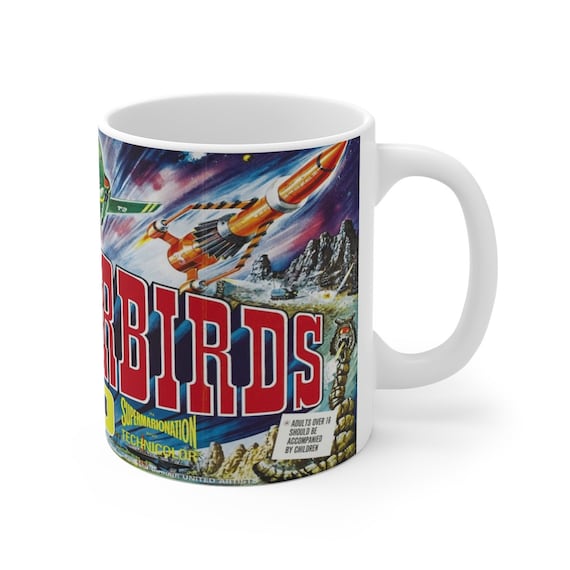 Thunderbirds Are Go Original Film poster 11oz Gift Mug Thunderbirds Are Go Original Film poster 11oz Gift Mug