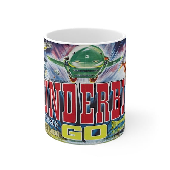 Thunderbirds Are Go Original Film poster 11oz Gift Mug Thunderbirds Are Go Original Film poster 11oz Gift Mug