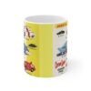 Captain Scarlet Terrific Trio Dinky Toy Advert Retro Gift Mug Captain Scarlet Terrific Trio Dinky Toy Advert Retro Gift Mug