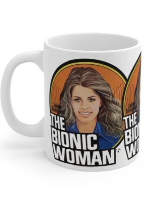 The Bionic Woman TV Series retro Gift Mug The Bionic Woman TV Series retro Gift Mug