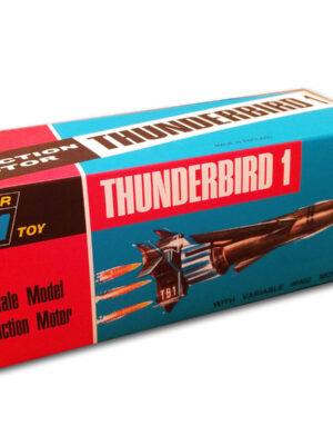 J. Rosenthal JR21 Thunderbird 1 Friction Vehicle Repro Box J. Rosenthal JR21 Thunderbird 1 Friction Vehicle Repro Box