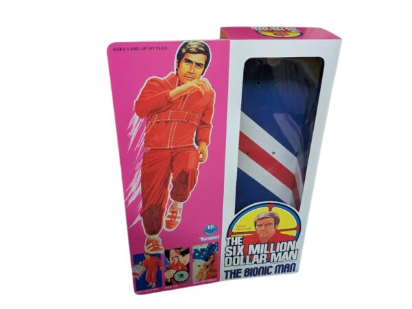 Kenner Six Million Dollar Man Figure Repro Box Kenner Six Million Dollar Man Figure Repro Box