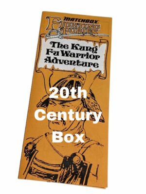 Matchbox Fighting Furies The Kung Fu Warrior Adventure US Reproduction Instruction Sheet Matchbox Fighting Furies The Kung Fu Warrior Adventure US Reproduction Instruction Sheet