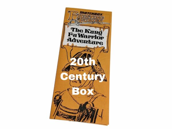 Matchbox Fighting Furies The Kung Fu Warrior Adventure US Reproduction Instruction Sheet Matchbox Fighting Furies The Kung Fu Warrior Adventure US Reproduction Instruction Sheet