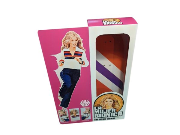 Lili Ledy La Mujer Bionica Figure Repro Box Lili Ledy La Mujer Bionica Figure Repro Box