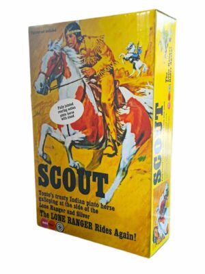 Marx Toys The Lone Ranger Scout Repro Box