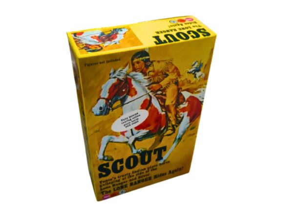 Marx Toys The Lone Ranger Scout Repro Box Marx Toys The Lone Ranger Scout Repro Box