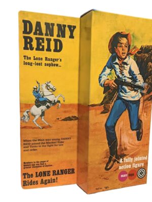 Marx Toys Danny Reid Figure Repro Box Marx Toys Danny Reid Figure Repro Box