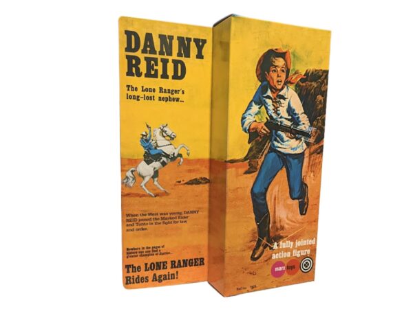 Marx Toys Danny Reid Figure Repro Box Marx Toys Danny Reid Figure Repro Box