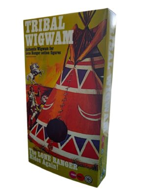 Marx Toys Tribal Wigwam Repro Box