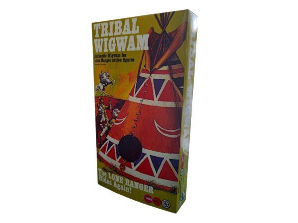 Marx Toys Tribal Wigwam Repro Box Marx Toys Tribal Wigwam Repro Box