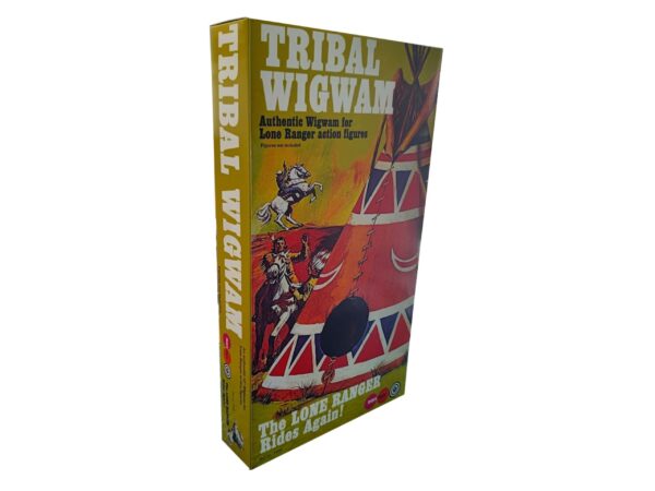 Marx Toys Tribal Wigwam Repro Box Marx Toys Tribal Wigwam Repro Box