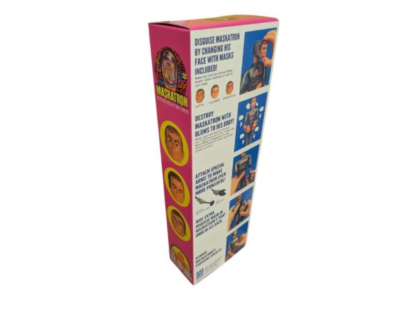 Denys Fisher Maskatron Figure Repro Box (Non Window Version) Denys Fisher Maskatron Figure Repro Box (Non Window Version)