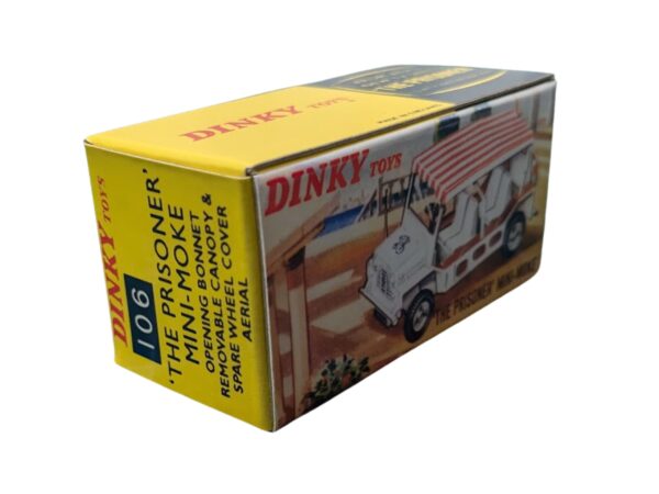Dinky Toys 106 Prisoner Mini Moke Repro Box Dinky Toys 106 Prisoner Mini Moke Repro Box