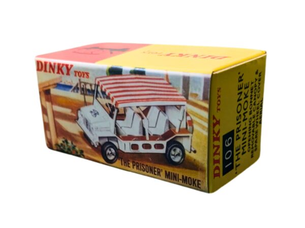 Dinky Toys 106 Prisoner Mini Moke Repro Box Dinky Toys 106 Prisoner Mini Moke Repro Box