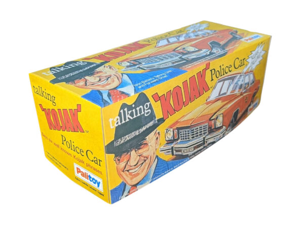 Palitoy Talking Kojak Police Car Repro Box Palitoy Talking Kojak Police Car Repro Box
