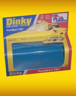 Dinky Toys 112 New Avengers Purdey’s TR7 Repro Box Dinky Toys 112 New Avengers Purdey's TR7 Repro Box