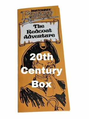 Matchbox Fighting Furies The Redcoat Adventure US Reproduction Instruction Sheet Matchbox Fighting Furies The Redcoat Adventure US Reproduction Instruction Sheet