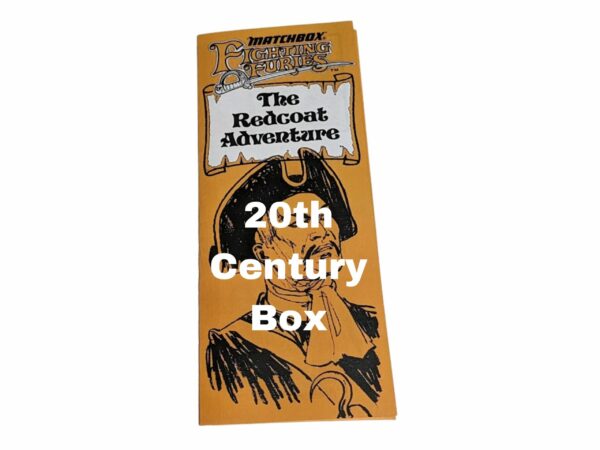 Matchbox Fighting Furies The Redcoat Adventure US Reproduction Instruction Sheet Matchbox Fighting Furies The Redcoat Adventure US Reproduction Instruction Sheet
