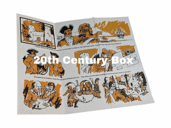 Matchbox Fighting Furies The Redcoat Adventure US Reproduction Instruction Sheet Matchbox Fighting Furies The Redcoat Adventure US Reproduction Instruction Sheet