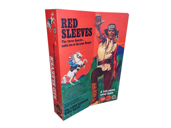 Marx Toys Red Sleeves Figure Repro Box