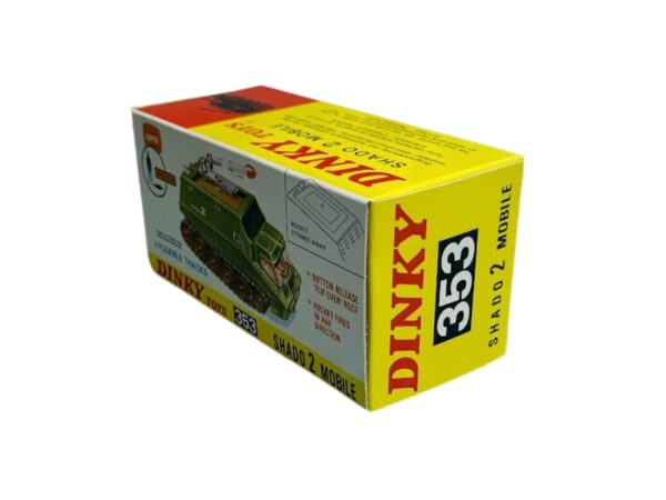Dinky Toys 353 Shado 2 Mobile Repro Box Dinky Toys 353 Shado 2 Mobile Repro Box