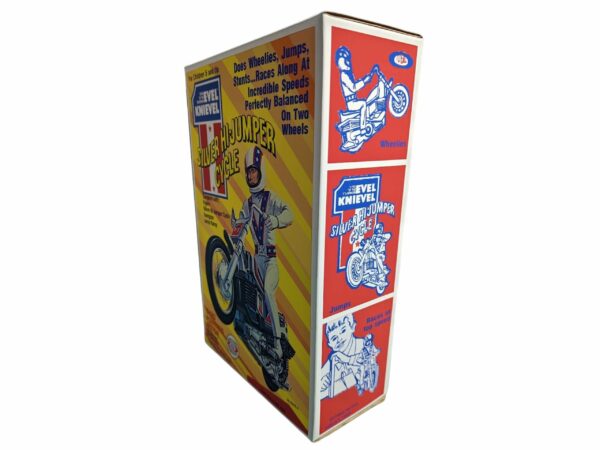 Ideal Toys Evel Knievel Silver High Jumper Reproduction Box Ideal Toys Evel Knievel Silver High Jumper Reproduction Box
