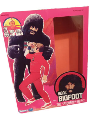 Kenner Six Million Dollar Man Bigfoot Figure Reproduction Box Kenner Six Million Dollar Man Bigfoot Figure Reproduction Box