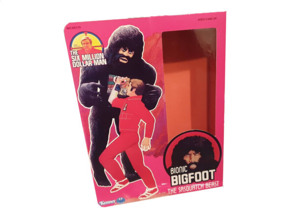 Kenner Six Million Dollar Man Bigfoot Figure Reproduction Box Kenner Six Million Dollar Man Bigfoot Figure Reproduction Box