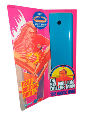 Kenner Six Million Dollar Man Biosonic Figure Repro Box Kenner Six Million Dollar Man Biosonic Figure Repro Box