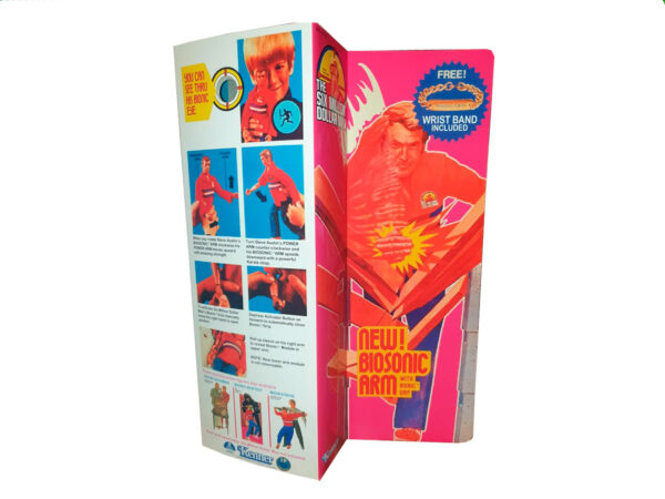 Kenner Six Million Dollar Man Biosonic Figure Repro Box Kenner Six Million Dollar Man Biosonic Figure Repro Box