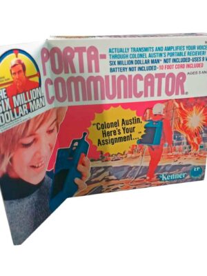 Kenner Six Million Dollar Man Porta-Communicator Reproduction Box Kenner Six Million Dollar Man Porta-Communicator Reproduction Box