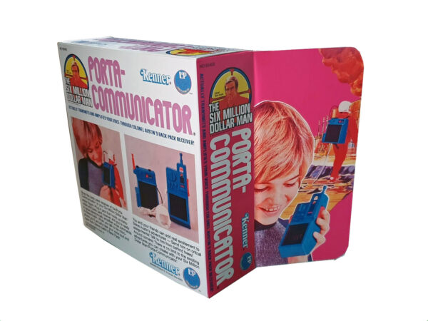 Kenner Six Million Dollar Man Porta-Communicator Reproduction Box Kenner Six Million Dollar Man Porta-Communicator Reproduction Box
