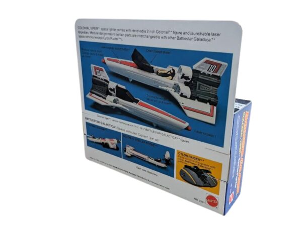 Mattel Battlestar Galactica Colonial Viper Reproduction Box